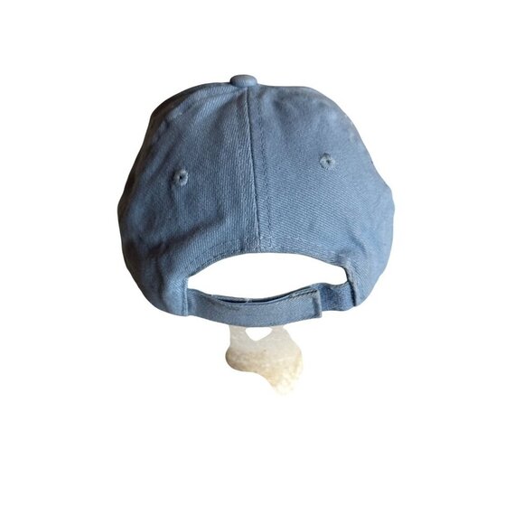 Golden Gloves Boxing Cap Adjustable Embroidered Logo One Size 100% Cotton Blue - Picture 4 of 6